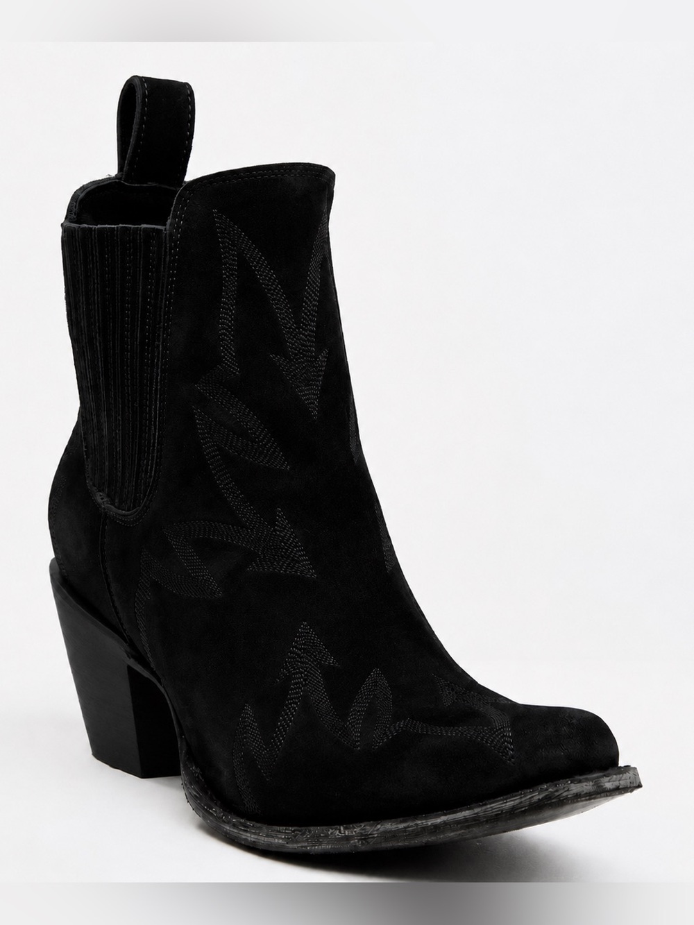 Old Gringo Vadia Black Leather Chelsea Booties 7.5 New With Box